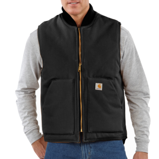 Carhartt Weste insulated rib collar vest Schwarz S