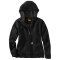 Carhartt Damen Fleecejacke zip sweatshirt Schwarz S