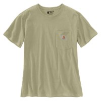 Carhartt Damen T-Shirt workwear pocket Hellgrün XS