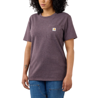 Carhartt Damen T-Shirt workwear pocket Blackberry XS