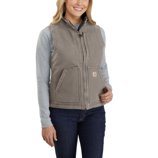 Carhartt Damen Weste sherpa lined Grau XS