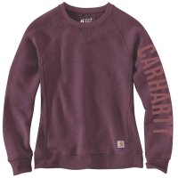 Carhartt Damen Pullover clarksburg sweatshirt Blackberry XS