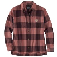 Carhartt Damen Flannelhemd midweight flannel Rot XS