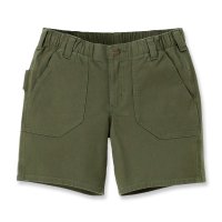 Carhartt Damen Shorts work relaxed fit Grün W2