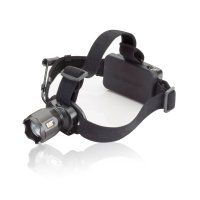 Fokussierbare, aufladbare LED-Stirnlampe Cat CT4205