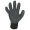 CAT Handschuhe aus Baumwolle mit Latex Handfläche Schwarz