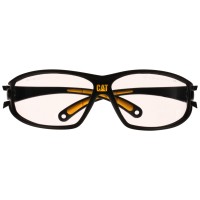 CAT Vollrahmen Schutzbrille "Tread" aus PVC mit Gummi klares Glas