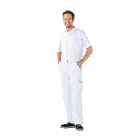 Planam Canvas 320 Bundhose reinweiß 24