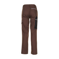 Planam Canvas 320 Bundhose braun/schwarz 24