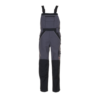 Planam Plaline Latzhose schiefer/schwarz 24