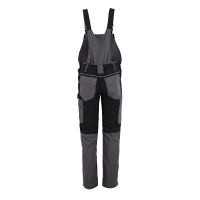 Planam Plaline Latzhose schiefer/schwarz 24