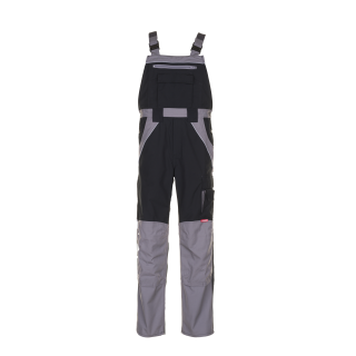 Planam Plaline Latzhose schwarz/zink 24