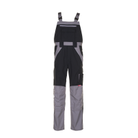 Planam Plaline Latzhose schwarz/zink 24