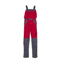 Planam Plaline Latzhose rot/schiefer 24