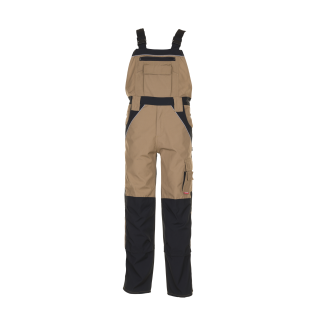 Planam Plaline Latzhose sand/schwarz 24