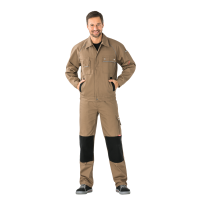 Planam Canvas 320 Bundjacke khaki/schwarz 24