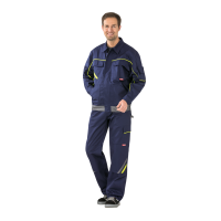 Planam Visline V2 Bundjacke marine/gelb/zink 24