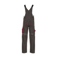 Planam Basalt Latzhose oliv/rot 24