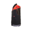 Planam Visline Weste schwarz/orange/zink XS