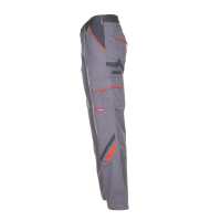 Planam Visline Bundhose zink/orange/schiefer 24