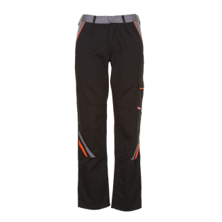 Planam Visline Bundhose schwarz/orange/zink 24