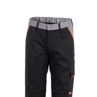 Planam Visline Bundhose schwarz/orange/zink 24