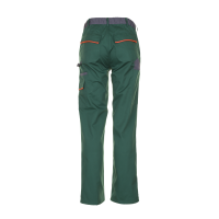 Planam Visline Bundhose grün/orange/schiefer 24