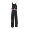 Planam Visline Latzhose schwarz/orange/zink 24