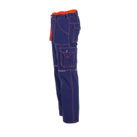 Planam Basalt Neon Bundhose marine/orange 24