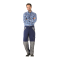 Planam Plaline Bundhose marine/zink 24