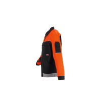 Planam Visline V1 Bundjacke schwarz/orange/zink 24