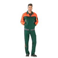 Planam Visline V1 Bundjacke grün/orange/schiefer 24