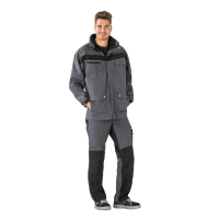 Planam Plaline Allwetterjacke schiefer/schwarz XS