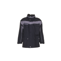 Planam Plaline Allwetterjacke schwarz/zink XS