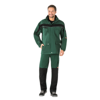 Planam Plaline Allwetterjacke grün/schwarz XS