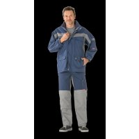 Planam Plaline Allwetterjacke marine/zink XS