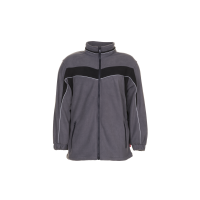 Planam Plaline Fleecejacke schiefer/schwarz XS