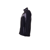 Planam Plaline Fleecejacke schwarz/zink XS