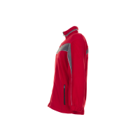 Planam Plaline Fleecejacke rot/schiefer XS