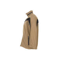 Planam Plaline Fleecejacke sand/schwarz XS