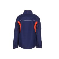 Planam Basalt Neon Softshelljacke marine/orangeXS