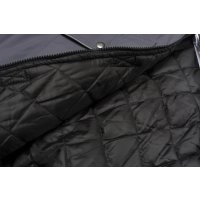 Planam Canvas 320 Winterblouson grau/schwarz S