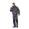 Planam Canvas 320 Winterblouson grau/schwarz S