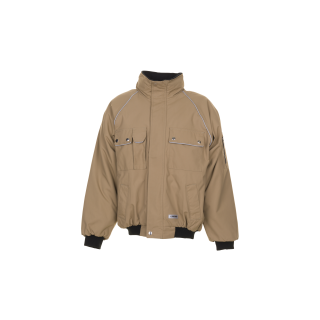 Planam Canvas 320 Winterblouson khaki/schwarz S