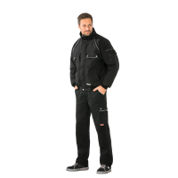 Planam Canvas 320 Winterblouson schwarz S