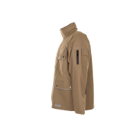 Planam Canvas 320 Winterparka khaki/schwarz S