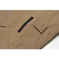 Planam Canvas 320 Winterparka khaki/schwarz S