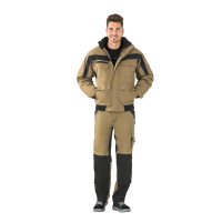 Planam Plaline Winterblouson sand/schwarz XS