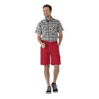 Planam Canvas 320 Shorts rot S