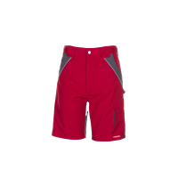 Planam Plaline Shorts rot/schiefer XS